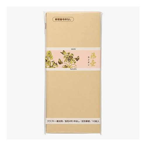 #藤壺 長形封筒枠なし ライオン (株)マルアイ :4902850021067