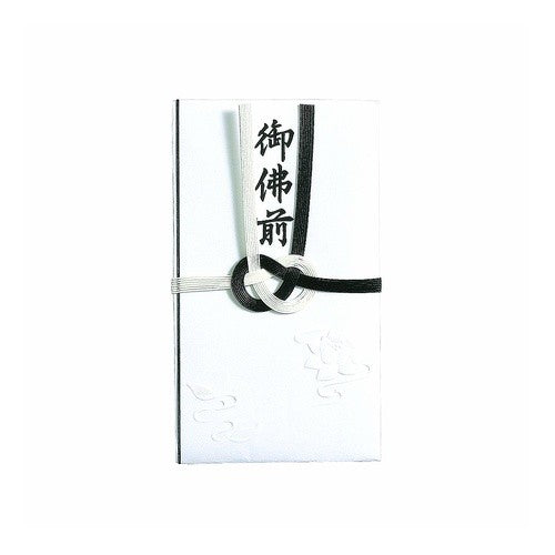 #仏金封 黒白7本多当折 御佛前 (株)マルアイ :4902850322232