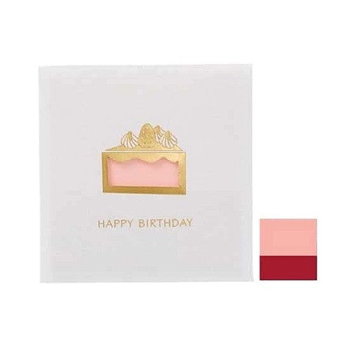 #窓ミニカード HAPPY B ケーキ (株)マルアイ :4902850454513