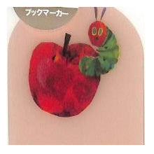 画像をギャラリービューアに読み込む, #E/C ブックマーカー りんご はらぺこあおむし しおり フルーツ柄 --- Gakken :4905426701899