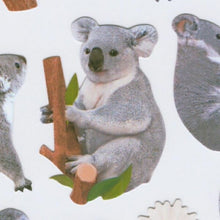 Load image into Gallery viewer, MINDWAVE Seal - Photo Series Seal 11243 Koala Animal Seal Seal Book Grab Bag Round Stylish Album Decoration Heart Bulk Stickers Smartphone Reward Flower Cute Schedule Book Timekeeper for Notebooks :4909001112438