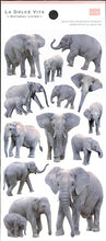 Load image into Gallery viewer, MINDWAVE マインドウェイブ シール ・ ゾウ 動物 アニマル 象 スケジュール帳 手帳のタイムキーパー :4909001115736