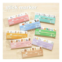 Load image into Gallery viewer, #どうぶつシリーズ #マインドウェイブ スティックマーカー どうぶつシリーズ 付箋 くま --- : Animal series Mindwave Stick Marker Animal Series Sticky Note Bear :4909001579422
