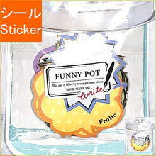 Load image into Gallery viewer, MINDWAVE Seal - Writable Speech Bubble Seal Notebook Grab Bag Schedule Deco Sticker Diary Reward Flower Alphabet Seal Seal Schedule Book Planner Timekeeper :4909001775695
