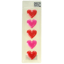 Load image into Gallery viewer, MINDWAVE Seal - DECO PARTS Heart 2 Seal Book Lucky Bag Round Stylish Album Decoration Heart Large Quantity Sticker Smartphone Reward Flower Cute Schedule Book Notebook Timekeeper :4909001775824