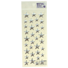 Load image into Gallery viewer, MINDWAVE Seal - Star Selection Star 2 Silver Seal Book Lucky Bag Round Stylish Album Decoration Heart Large Quantity Sticker Smartphone Reward Flower Cute Schedule Book Notebook Time Keeper: 4909001776746