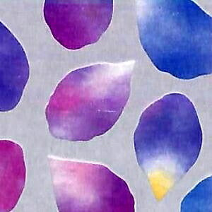 MIND WAVE Stickers - Flower Petals Purple Schedule Book Timekeeper :4909001784215