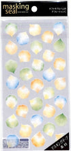 Load image into Gallery viewer, MINDWAVE Seal - Flower Petals White, Seal Book, Lucky Bag, Schedule Decoration Sticker, Diary, Reward, Flower, Alphabet, Design Stationery, Schedule Book, Planner Timekeeper :4909001784222