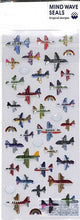 Load image into Gallery viewer, MINDWAVE Stickers - Drop Airplane Stickers, Lucky Bag, Schedule Decoration Stickers, Diary, Reward, Flowers, Alphabet, Schedule Book, Notebook Timekeeper: 4909001791305