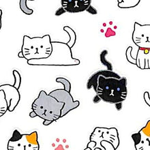 画像をギャラリービューアに読み込む, MINDWAVE マインドウェイブ シール ・ ネコ 猫 シール帳 福袋 スケジュール デコ ステッカー ダイアリー ごほうび 花 アルファベット スケジュール帳 手帳のタイムキーパー :4909001794252