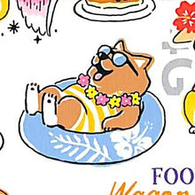 Load image into Gallery viewer, MIND WAVE Stickers - Hawaii Shibaban Shibainu Travel Sticker Book Lucky Bag Schedule Deco Stickers Diary Reward Flower Alphabet Schedule Book - Timekeeper for Notebooks :4909001794290