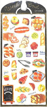 Load image into Gallery viewer, MIND WAVE Stickers - Weekend Stickers 79497 Bread Sticker Book Lucky Bag Schedule Deco Stickers Diary Reward Flower Alphabet Stickers Food Bread Bakery Schedule Book - Notebook Timekeeper :4909001794979
