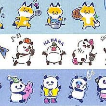 Load image into Gallery viewer, MINDWAVE Seal - Puchi Puchi Kirikae Seal Book Lucky Bag Schedule Deco Sticker Diary Animal Character Seal Schedule Book Timekeeper :4909001797383
