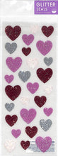 Load image into Gallery viewer, Glitter Seals 79866 Heart --- MIND WAVE :4909001798663
