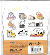 画像をギャラリービューアに読み込む, MINDWAVE マインドウェイブ シール ・ 30th フレークシール 79955 ニャバンバン シール帳 福袋 スケジュール デコ ステッカー ダイアリー 動物 アニマル シバンバン ニャンスケ シール スケジュール帳 手帳のタイムキーパー :4909001799554