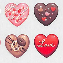 Load image into Gallery viewer, MINDWAVE Seal - Heart Selection 80345 Miracoat Seal Book Lucky Bag Round Stylish Album Decoration Heart Large Quantity Sticker Smartphone Reward Flower Cute Schedule Book Diary Timekeeper :4909001803459