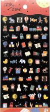 Load image into Gallery viewer, MINDWAVE Seal - Late Night Seal 81113 Room Diary Notebook Decoration Calendar Seal Flat Seal Seal Book Stylish Album Diary Petite Seal Decoration Sticker Smartphone Cute Schedule Book Diary Time Keeper: 4909001811133