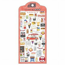 Load image into Gallery viewer, MINDWAVE Stickers - Milk Shop Kitchen Car Sticker Book Lucky Bag Round Stylish Album Decoration Heart Large Amount Stickers Smartphone Reward Flower Cute Schedule Book Diary Timekeeper :4909001811317