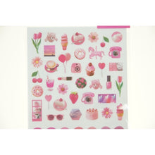 画像をギャラリービューアに読み込む, #シアーフォト プチ シール 81148 ピンク --- : Sheet photo petite seal 81148 pink :4909001811485
