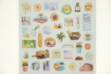 Load image into Gallery viewer, MINDWAVE Seal - Sheer Photo Petit Seal Natural Light Seal Book Lucky Bag Round Stylish Album Decoration Heart Lots of Stickers Smartphone Reward Flower Cute Schedule Book Notebook Time Keeper: 4909001811539
