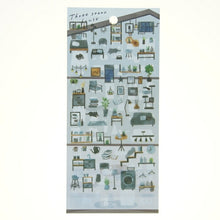 画像をギャラリービューアに読み込む, MINDWAVE マインドウェイブ シール ・ モノトーン スケジュール帳 手帳のタイムキーパー :4909001811591