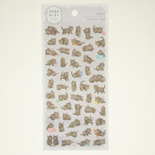 Load image into Gallery viewer, #MAME MAME ANIMAL STICKER 81228 BLACK CAT MIND WAVE :4909001812284