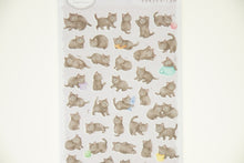 Load image into Gallery viewer, #MAME MAME ANIMAL STICKER 81228 BLACK CAT MIND WAVE :4909001812284