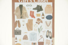 Load image into Gallery viewer, MINDWAVE Seal - Girl's Closet Sticker Brown, Seal Book, Lucky Bag, Round, Stylish, Album Decoration, Heart, Large Quantity, Stickers, Smartphone, Reward, Flower, Cute, Schedule Book, Notebook Timekeeper: 4909001812833