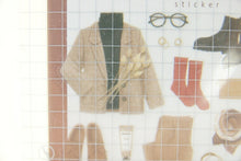 Load image into Gallery viewer, MINDWAVE Seal - Girl's Closet Sticker Brown, Seal Book, Lucky Bag, Round, Stylish, Album Decoration, Heart, Large Quantity, Stickers, Smartphone, Reward, Flower, Cute, Schedule Book, Notebook Timekeeper: 4909001812833