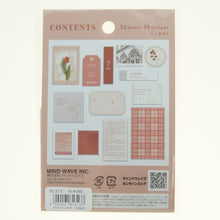 Load image into Gallery viewer, Paper Bundle Sticker 81313 Red --- :4909001813137
