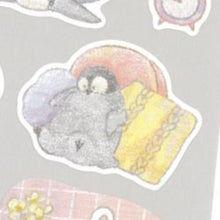 画像をギャラリービューアに読み込む, #クラスステッカー 81504 ペンギントクラス --- Kawaii pen shop かわいいペンショップアニマルステッカー(6種類) : Class sticker 81504 Penguin class :4909001815049