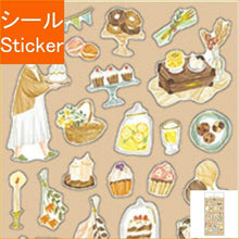 Load image into Gallery viewer, MINDWAVE Seal - Honwaka Seal 81548 Party Seal Album Lucky Bag Round Stylish Album Decoration Heart Bulk Sticker Smartphone Reward Flower Cute Schedule Book Notebook Time Keeper :4909001815483