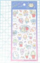Load image into Gallery viewer, MINDWAVE マインドウェイブ シール ・ レトロポップキャラシール 81581 ゴロゴロニャンスケ ねこ シール帳 スケジュール デコ ステッカー ダイアリー スケジュール帳 手帳のタイムキーパー :4909001815810