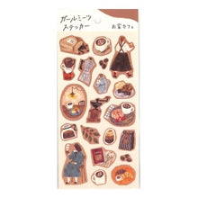 Load image into Gallery viewer, #シール ガールミーツステッカー お家カフェ 81703 --- MIND WAVE :4909001817036
