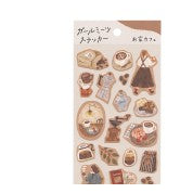 Load image into Gallery viewer, #シール ガールミーツステッカー お家カフェ 81703 --- MIND WAVE :4909001817036