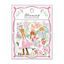 Load image into Gallery viewer, #ブルーミングステッカー ピンク --- MIND WAVE ブルーミング ステッカー【ピンク】かわいい シール 81832 : blooming sticker pink :4909001818323