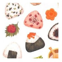画像をギャラリービューアに読み込む, #イロハシール 81867 オニギリ 和風 お弁当 玉子焼き 昆布 梅干し 鮭 たらこ いくら 枝豆 --- : Iroha Seal 81867 Onigiri :4909001818675