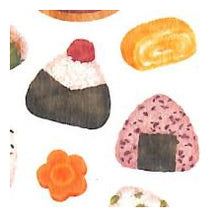 画像をギャラリービューアに読み込む, #イロハシール 81867 オニギリ 和風 お弁当 玉子焼き 昆布 梅干し 鮭 たらこ いくら 枝豆 --- : Iroha Seal 81867 Onigiri :4909001818675