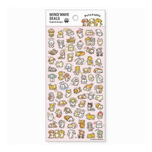Load image into Gallery viewer, #MW シール 81890 ポテパピー 子犬 パピー ステッカー かわいい 犬 イヌ 癒し系 手帳 アルバム マインドウェイブ :4909001818903
