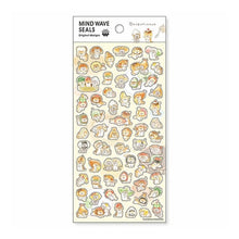 Load image into Gallery viewer, #マインドウェイブ イラスト シール OKABURINEKO 82054 ネコ マインドウェイブ :4909001820548