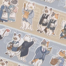 Load image into Gallery viewer, #アニマルバトラーステッカー ねこ マインドウェイブ :4909001824447