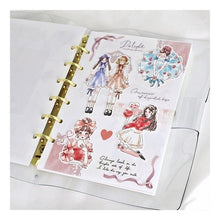 画像をギャラリービューアに読み込む, #フレークシール #アミ ステッカー マインドウェイブ MIND WAVE Amie sticker アミ ステッカー かわいい (ガーリーガール) : flake seal Ami sticker :4909001825543