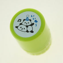 Load image into Gallery viewer, MINDWAVE マインドウェイブ スタンプ ・ 浸透印 93968 モチットパンダ イイネ スタンプ台 インク かわいい キャラクター 手帳 イラスト 6mm 5個 3個 ごほうびスタンプ 事務 先生 スケジュール帳 手帳のタイムキーパー :4909001939684