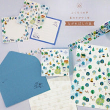 Load image into Gallery viewer, MINDWAVE Seal ・ Mori Masking Tape Nagareboshi no Mori Sticker Book Lucky Bag Round Stylish Album Decoration Heart Bulk Sticker Smartphone Reward Flower Cute Planner TECHO-NO-TIMEKEEPER:4909001951464