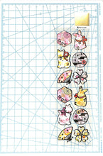 Load image into Gallery viewer, NB Co., Folon Japanese-style sticker book, schedule decoration sticker, diary, schedule book, Techo no Timekeeper: 4909510184391