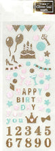 画像をギャラリービューアに読み込む, CLOTHES-PIN クローズピン シール ・ グリッターシール glitterseal Happy Birthday シール帳 福袋 丸 おしゃれ アルバム デコレーション ハート 大量 ステッカー スマホ ごほうび 花 かわいい スケジュール帳 手帳のタイムキーパー :4920097135095