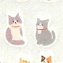Load image into Gallery viewer, CLOTHES-PIN Seal, Animal Masking Seal Cat, Seal Book Lucky Bag, Round, Stylish Album Decoration, Heart, Large Quantity, Stickers, Smartphone Reward, Flower, Cute, Schedule Book, Timekeeper for Notebooks: 4920097140440