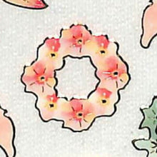 Load image into Gallery viewer, CLOTHES-PIN Seal, Naminami Series, Naminami, Edge Foil Clear Seal, Watercolor Touch, Trumpet Vine, Seal Book, Lucky Bag, Round, Stylish, Album, Decoration, Heart, Bulk, Sticker, Smartphone, Reward, Flower, Cute, Schedule Book, Notebook :4920097141508