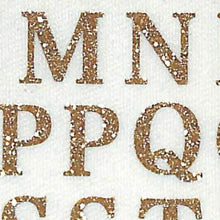Load image into Gallery viewer, CLOTHES-PIN Glitter English alphabet stickers (gold) for sticker books, grab bags, circles, stylish albums, decorations, hearts, bulk stickers, smartphone rewards, flowers, cute schedule books, planner time keepers: 4920097143083