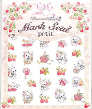 Load image into Gallery viewer, CLOTHES-PIN Closepin Seal, Petit Mark Seal, Fumika Ameno Mori Berry Seal Book, Lucky Bag, Round, Stylish, Album, Decoration, Heart, Large Quantity, Stickers, Smartphone, Reward, Flower, Cute, Schedule Book, Time Keeper for Notebooks: 4920097143151